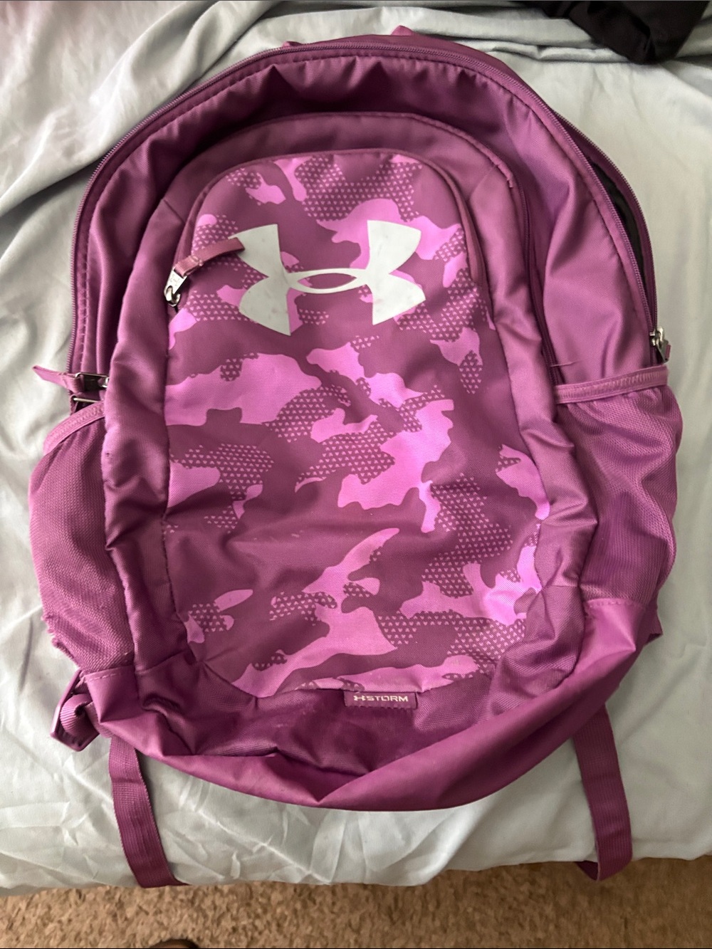Under Armour Purple Pink Camo Backpack - Men's